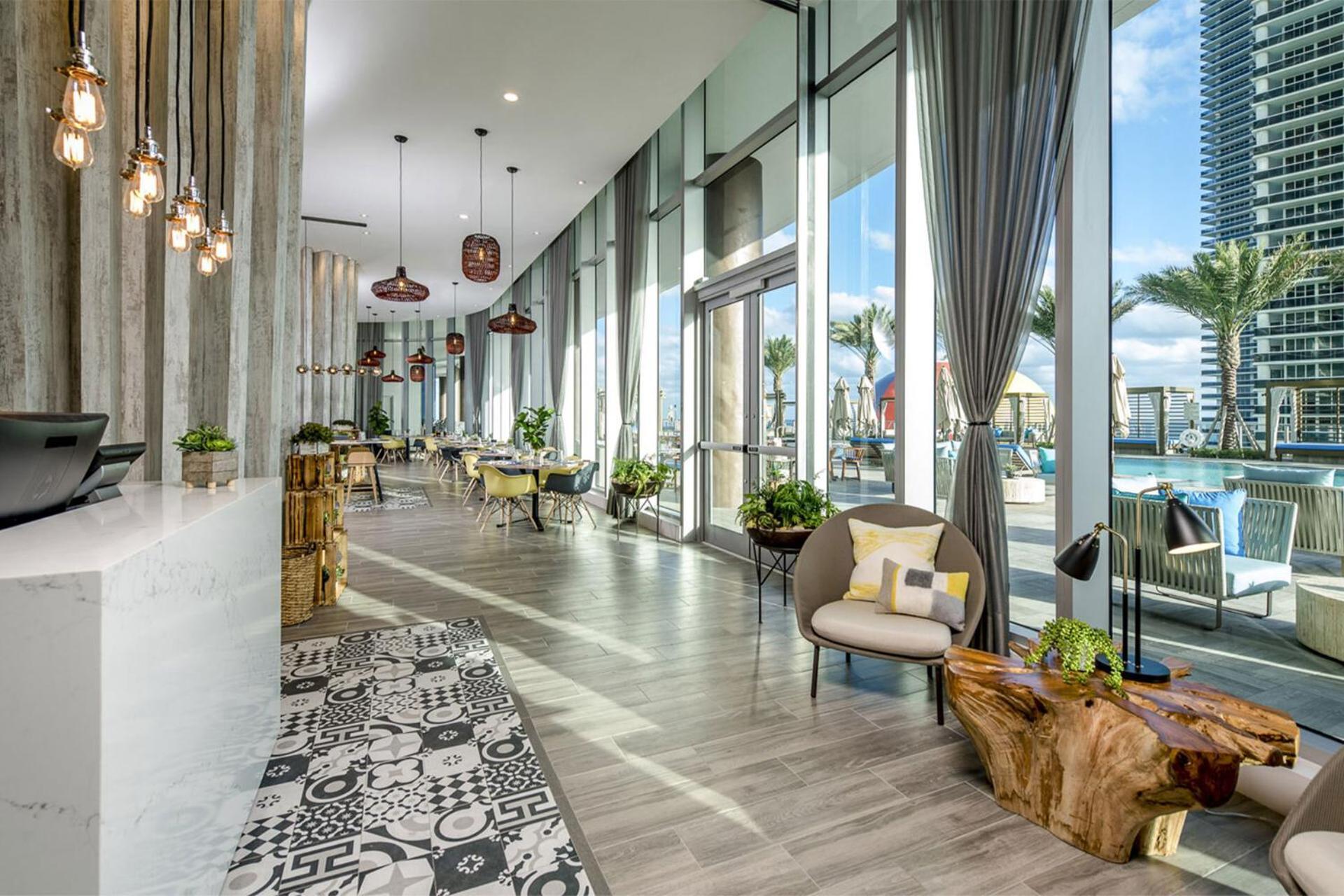 Spectacular Sunset Views Over The Ocean At Hollywood Exterior foto